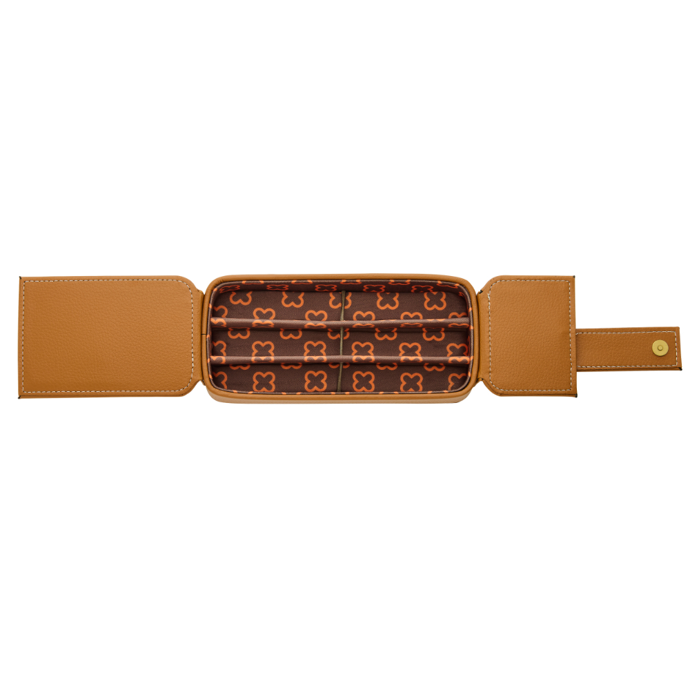 Esterbrook British Tan Pen Nook (Triple) - Penetui 3-delig